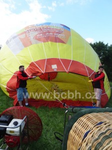 Upoutaný balón pro děti z mateřské školky